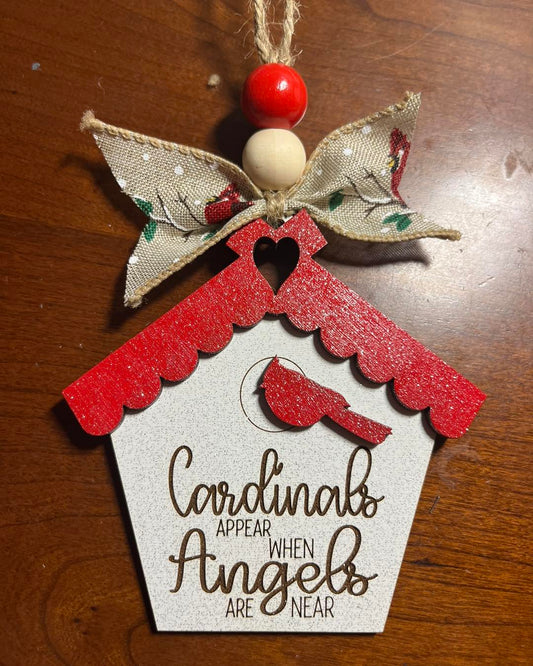 Cardinal ornament