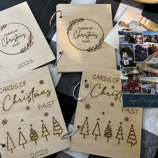 Cards of Christmas Past Binder