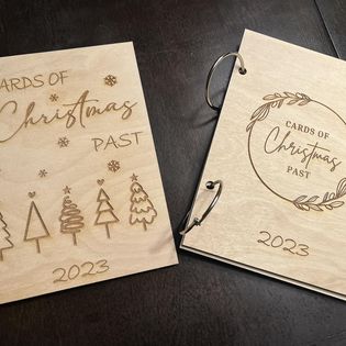 Cards of Christmas Past Binder