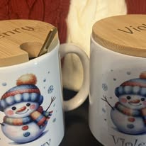 Personalized Snowman Mug