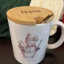 Personalized Snowman Mug