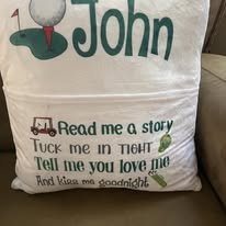 Pillow with a pocket