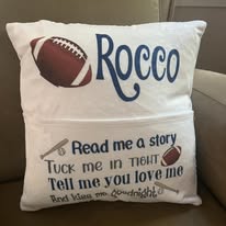 Pillow with a pocket